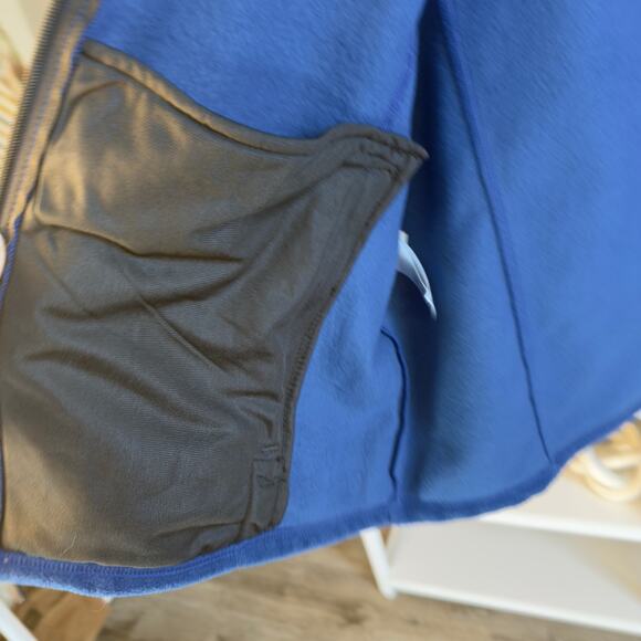 Eddie Bauer men’s sz. Large soft blue full zip vest layering preppy casual #4290 - Picture 8 of 9